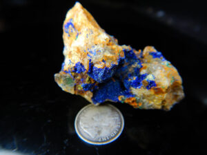 Malachite and azurite specimen P