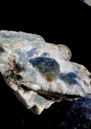 Blue Jay sapphire from August video specimen G