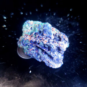 Malachite and azurite specimen J