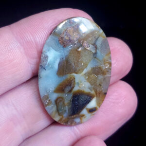 Ocean picture stone cabochon I