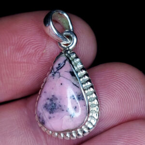 Rhodonite pendant A