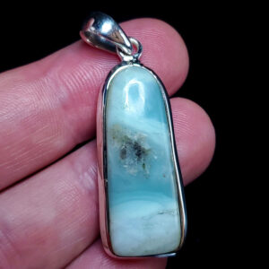 Ocean Picture stone pendant Y