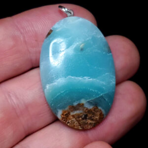 Ocean Picture stone pendant R