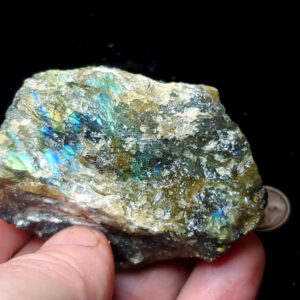 Rough labradorite