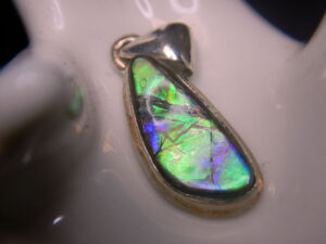 Ammolite Pendant O