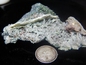 Dissolved ore plate 2" across