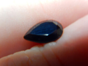 Facetted Black Spinel Gemstone J