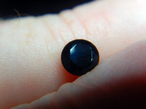 Facetted Black Spinel Gemstone M