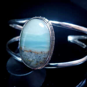 Ocean Picture stone bracelet A