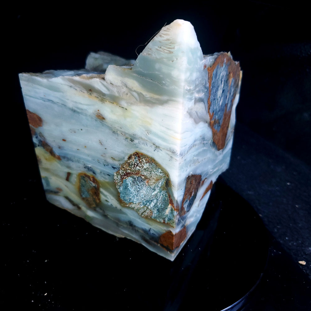 Ocean picture stone - Sphere Blank A (3.25")