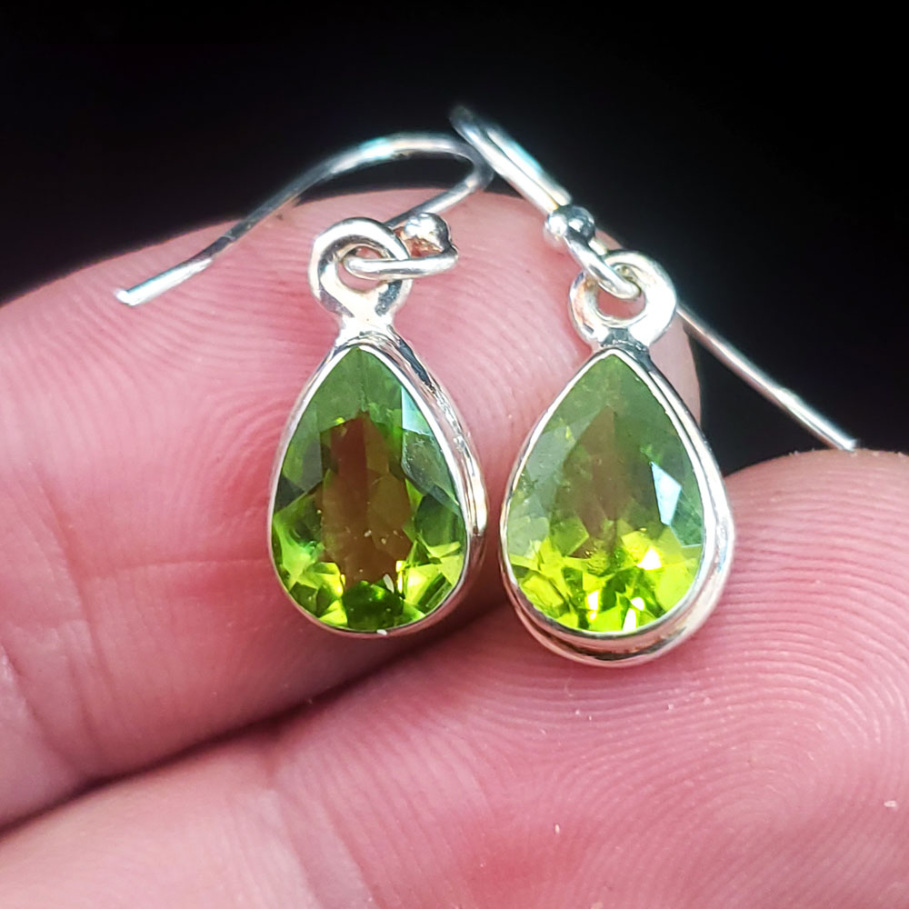 Peridot earring set A