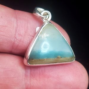 Ocean Picture stone pendant L