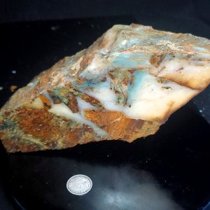 Discounted S rock - ocean picture stone