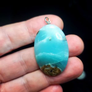 Ocean Picture stone pendant R