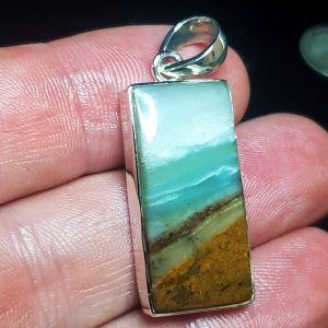 Ocean Picture stone pendant P