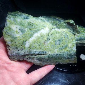Epidote slab