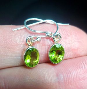 Peridot earring set A