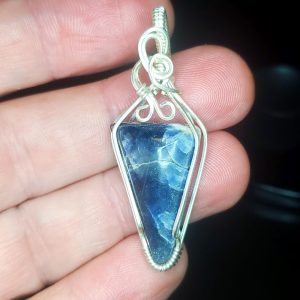 Sapphire pendant B