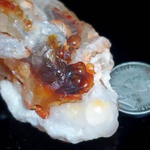 Fire agate 2" long