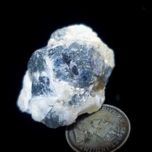 Blue Jay sapphire from August video specimen D