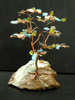 Ocean Picture Stone Tree DH63