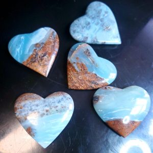 February Rock of the Month, Hearts! and Amethyst.