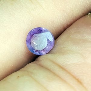 Amethyst facetted (round) .7ct