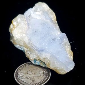 Blue lace agate 1.5" long