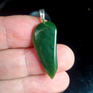 Fraser River Jade Pendant