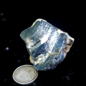 Blue Jay sapphire from August video specimen O