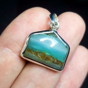 Ocean Picture stone pendant F