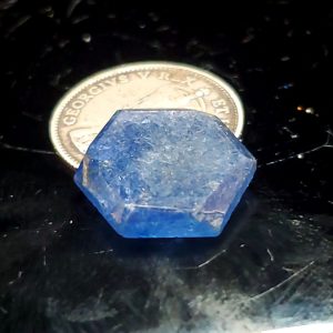 Blue sapphire crystal 5.8ct
