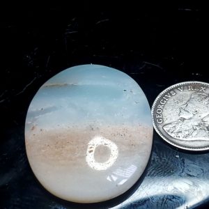 Ocean picture stone cab 1" long