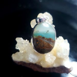 Ocean Picture stone pendant P