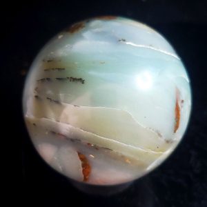 Ocean picture stone sphere B