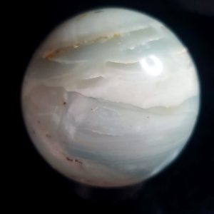 Ocean picture stone sphere H