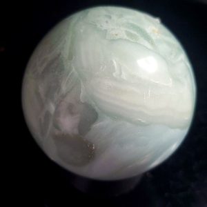 Ocean picture stone sphere K