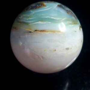 Ocean picture stone sphere L