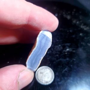 Blue lace agate .5 oz