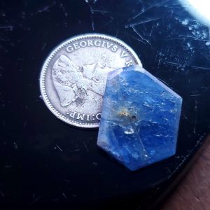 Blue Sapphire Polished flat A