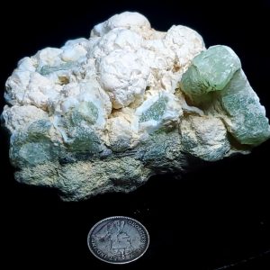 Prehnite specimen 2.5" across