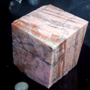 Rhodonite  - Sphere Blank A (2")