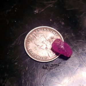 Mozambique ruby 1.7ct