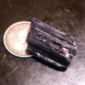 Black tourmaline 17ct
