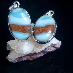 Ocean Picture stone pendant W