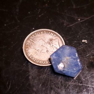Blue sapphire crystal 3.5ct