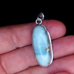 Ocean Picture stone pendant E