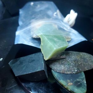 Jade tumbling bag - 1 lb