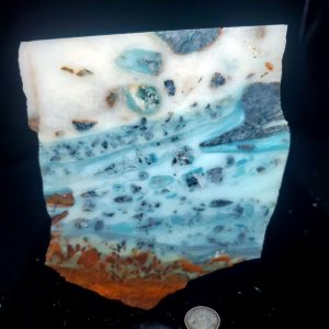 Ocean picture stone - large P