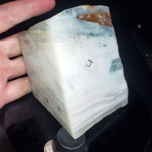 Ocean picture stone - Sphere Blank J (2.5")